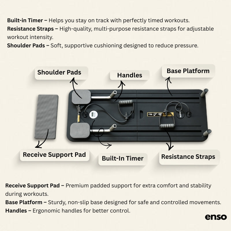 Foldable Pilates Reformer
