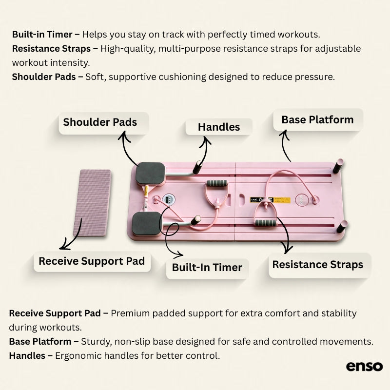 Foldable Pilates Reformer